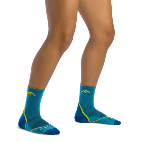 Kids' Darn Tough Lightweight Medium Cushion Crew Hiking Socks - Primary Image