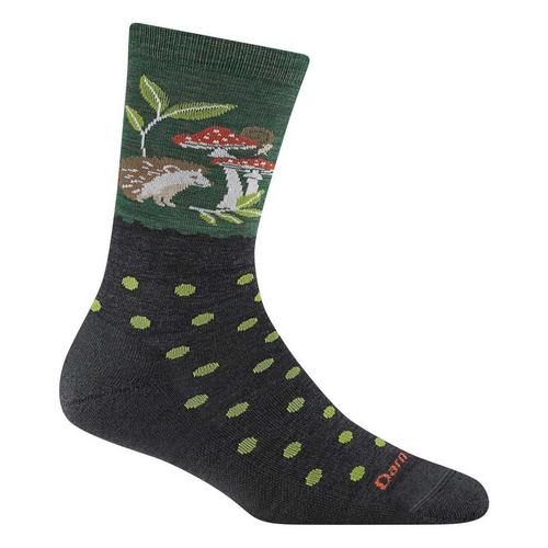 Women's Darn Tough Wild Life Lightweight Lifestyle Medium Cushion Crew Hiking Socks - Primary Image
