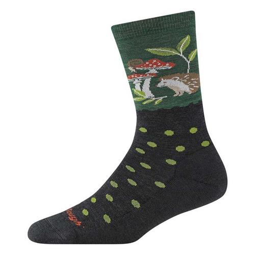 Women's Darn Tough Wild Life Lightweight Lifestyle Medium Cushion Crew Hiking Socks - Primary Image