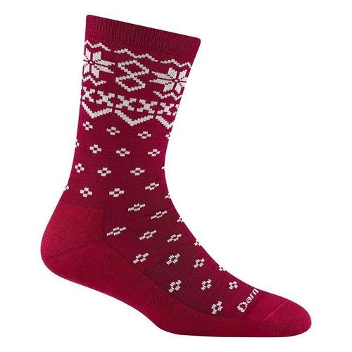 Women's Darn Tough Shetland Lightweight Lifestyle Medium Cushion Crew Hiking Socks - Primary Image