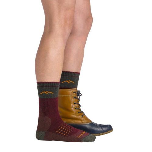 Women's Darn Tough Boot Heavyweight Crew Hunting Socks - Primary Image