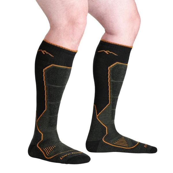 Darn Tough Men's  Midweight Knee High & Crew 2 Pack Hunting Socks