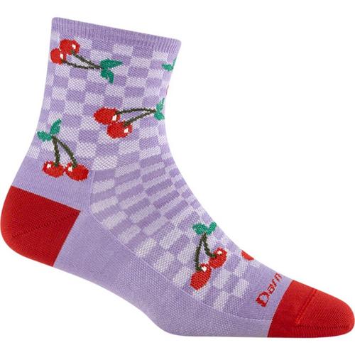 Women's Darn Tough Fruit Stand Shorty Lightweight Lifestyle No Cushion Quarter Socks - Primary Image