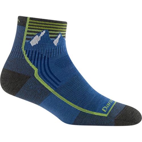 Youth Darn Tough Quest Light Cushion Quarter Hiking Socks - Primary Image