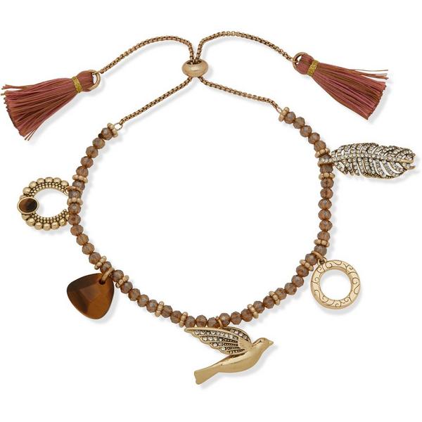 The Jewelry Group Tassle Charm Bracelet