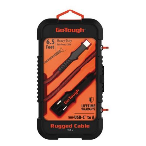 Go-Tough Rugged USB-C To USB A Cable - Primary Image