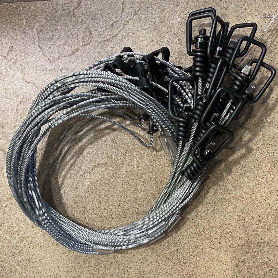 Southern Snares 285 LB Cable Restraint - 1 Dozen - Southern Snares