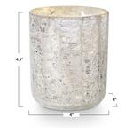 ILLUME Balsam & Cedar Small Boxed Crackle Glass Jar Candle - Thumbnail 4 of 5