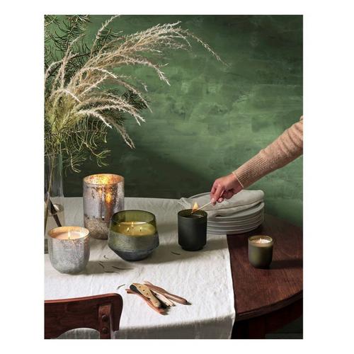 ILLUME Balsam & Cedar Small Boxed Crackle Glass Jar Candle - Primary Image