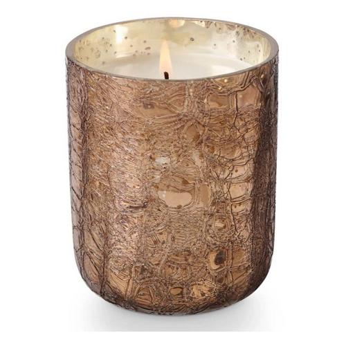 ILLUME Woodfire Boxed Crackle Glass Small Jar Candle - Primary Image