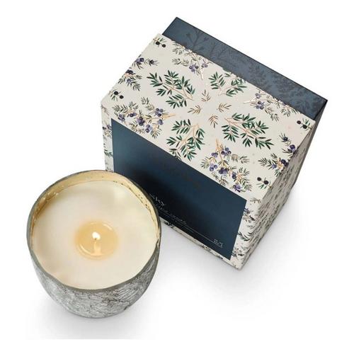 ILLUME North Sky Boxed Crackle Glass Large Jar Candle - Primary Image