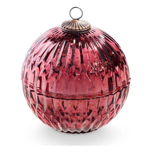 ILLUME Balsam & Cedar Red Mercury Ornament Jar Candle - Primary Image