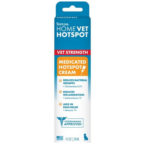 TropiClean HomeVet Medicated Hot Spot Cream - Primary Image