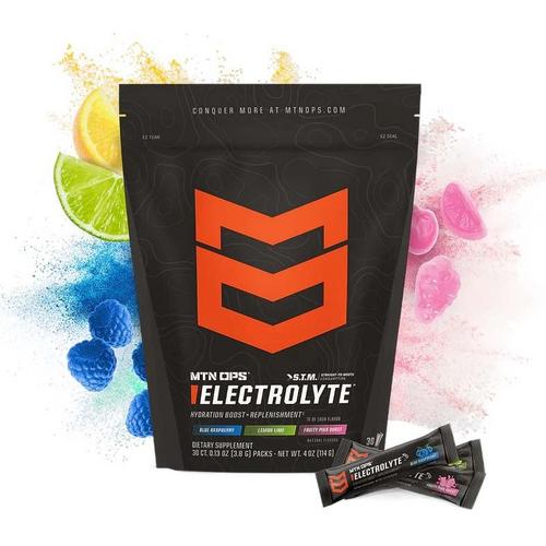 MTN OPS STM Electrolyte Stick Packs - Primary Image