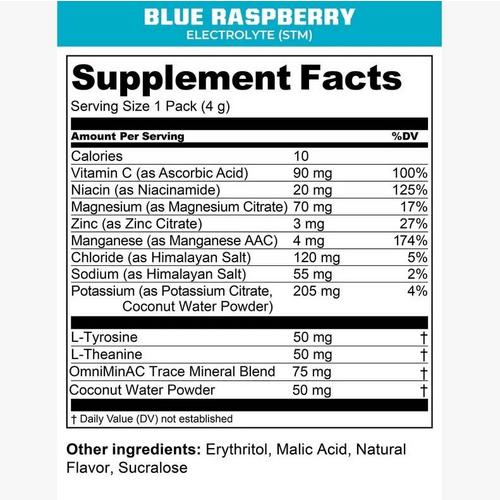 MTN OPS STM Electrolyte Stick Packs - Primary Image