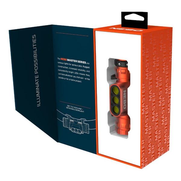 NEBO Sports Master Series HL1000 Rechargeable Headlamp