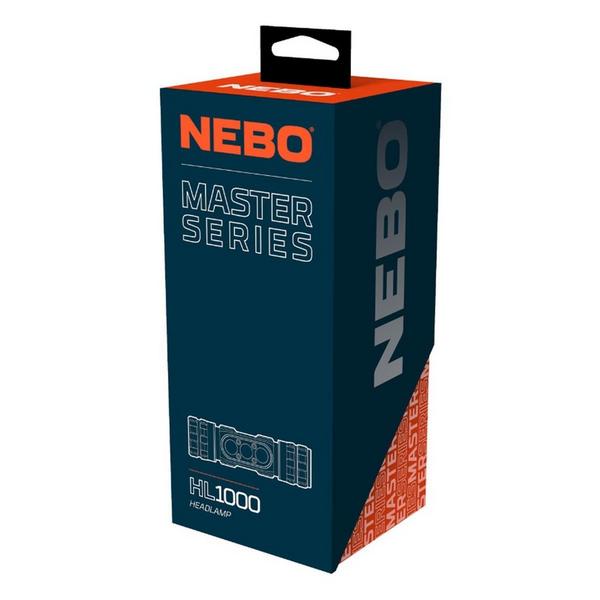 NEBO Sports Master Series HL1000 Rechargeable Headlamp