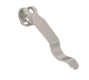 Flytanium Short Titanium Stonewashed Universal Pocket Clip - Flytanium