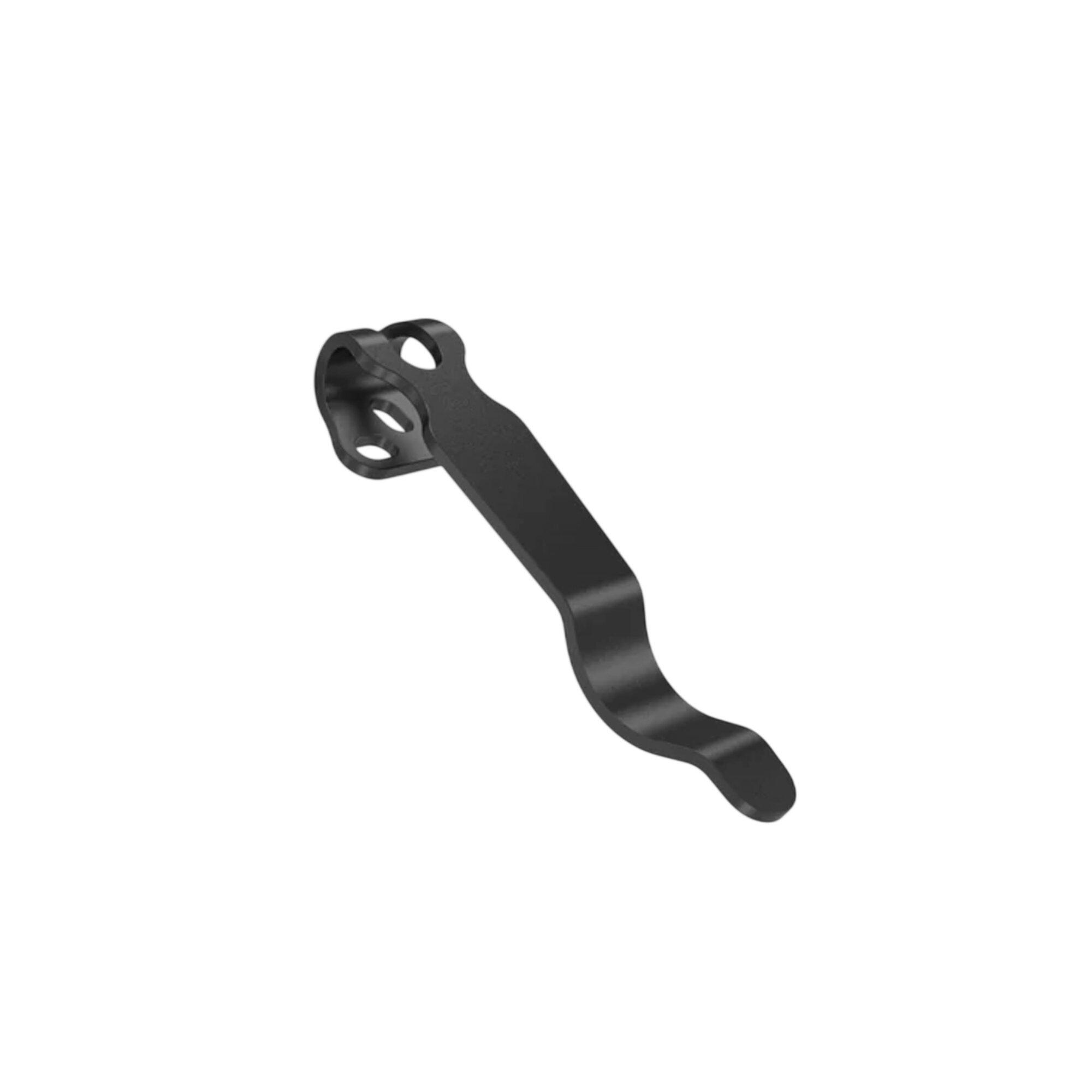 Flytanium Short Titanium Black Universal Pocket Clip - Flytanium