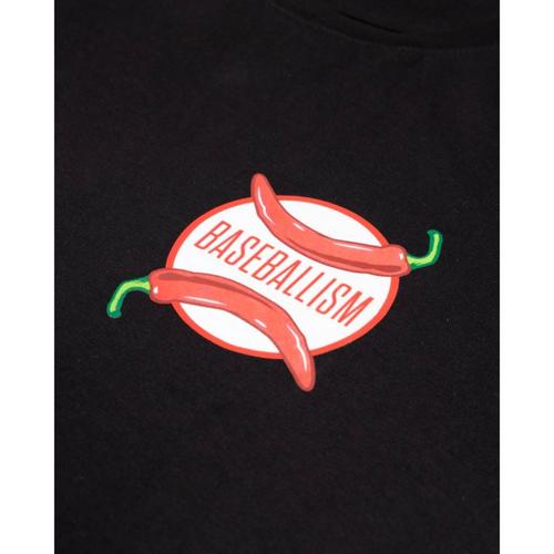 Men's Baseballism High Heat Hot Sauce Glow in the Dark Baseball T-Shirt - Primary Image