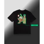 Men's Baseballism High Heat Hot Sauce Glow in the Dark Baseball T-Shirt - Thumbnail 4 of 4