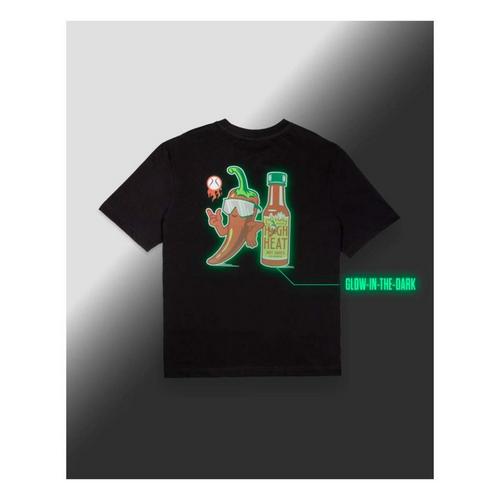 Youth Boys' Baseballism High Heat Hot Sauce Glow in the Dark Baseball T-Shirt - Primary Image