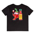 Youth Boys' Baseballism High Heat Hot Sauce Glow in the Dark Baseball T-Shirt - Thumbnail 4 of 6