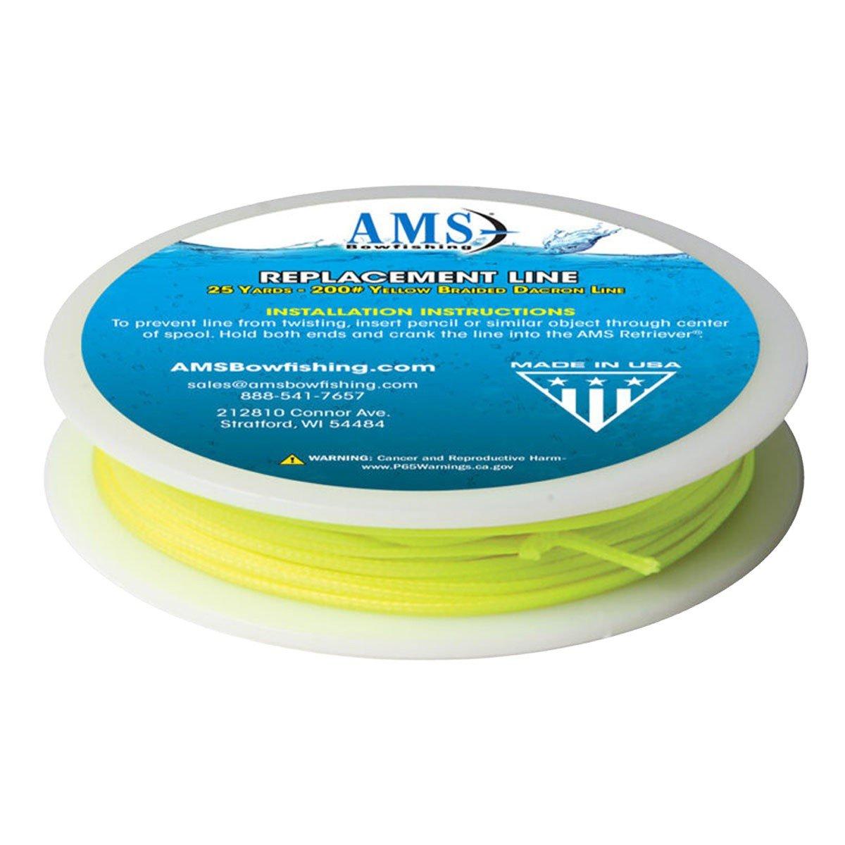 AMS Bowfishing Braided Dacron Replacement Bowfishing Line