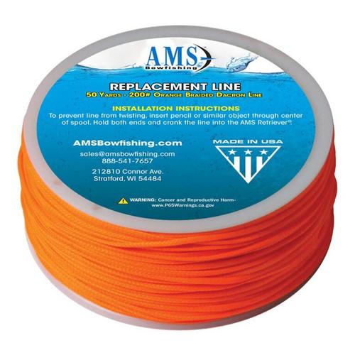 AMS Bowfishing Braided Dacron Replacement Bowfishing Line - Primary Image