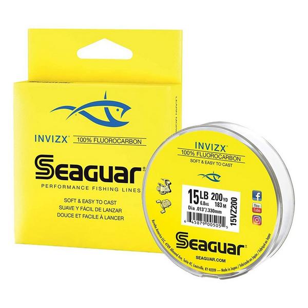 SEAGUAR Invizx Fluorocarbon Fishing Line