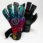 West Coast Helix Aloha Black Soccer Goalkeeper Gloves - Thumbnail 3 of 7