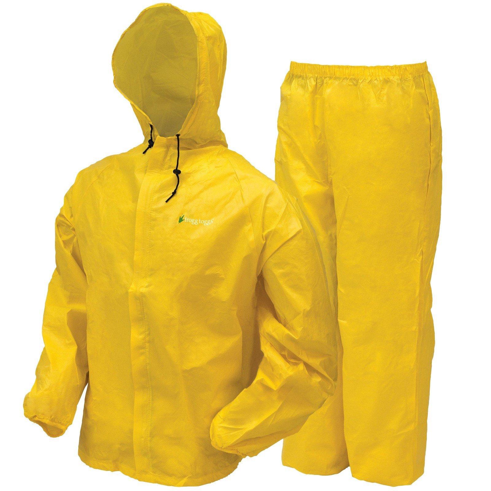 Men's Frogg Toggs Ultra-Lite2 Rain Pants and Hooded Rain Jacket - Frogg Toggs