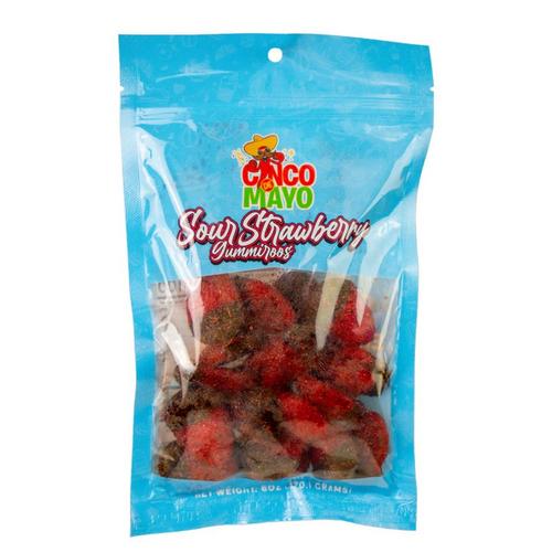 Cinco De Mayo Sour Strawberry Gummiroos - Primary Image