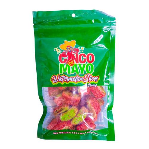 Cinco De Mayo Gummy Watermelon Slices - Primary Image