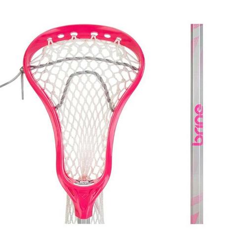 Women's Brine Edge Rise Mesh Complete Lacrosse Stick - Primary Image