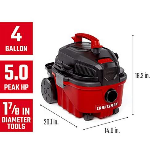 Craftsman Wet/Dry Vacuum - 4 Gal - Primary Image