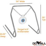 Do-All Range Ready High Cal Steel Gong Stand - Thumbnail 2 of 3