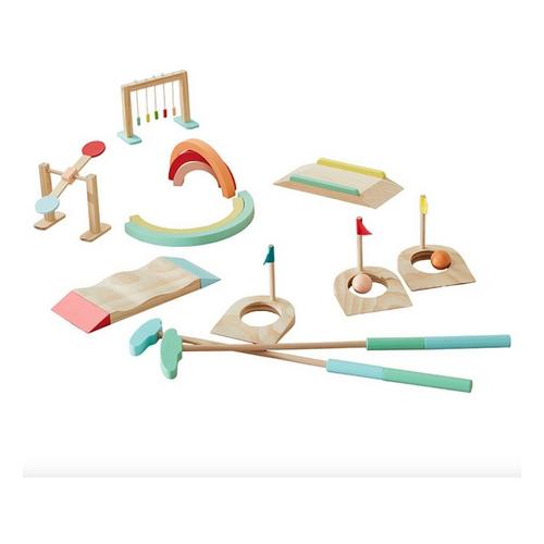 Wonder & Wise Good Wood Mini Golf Game - Primary Image