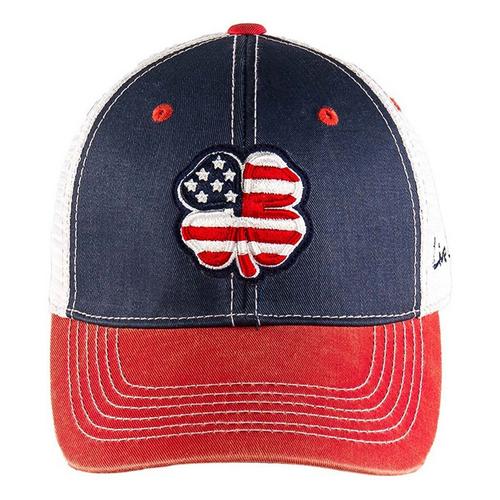 Black Clover USA Vintage Golf Flexfit Hat - Primary Image