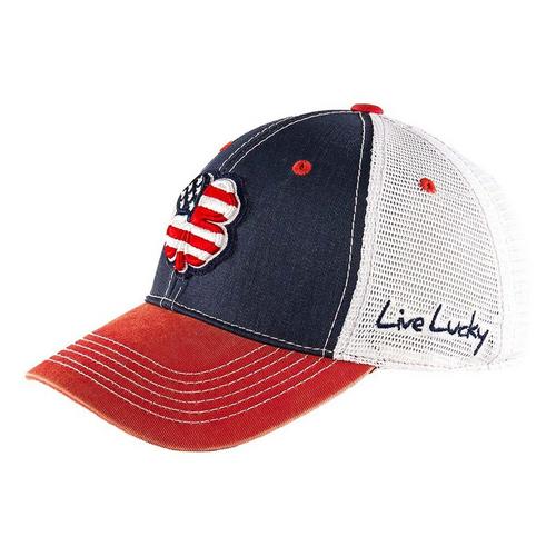 Black Clover USA Vintage Golf Flexfit Hat - Primary Image