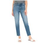Women's KUT from the Kloth Rachel High Rise Fab Ab Raw Hem Relaxed Fit Mom Cropped Jeans - Thumbnail 1 of 2