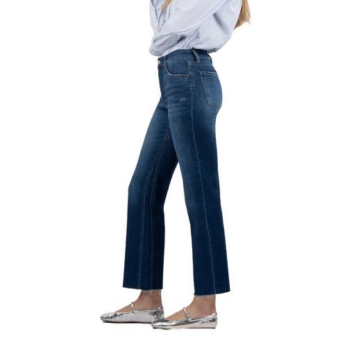Women's KUT from the Kloth Kelsey Ankle Slim Fit Flare Ankle Jeans - Primary Image