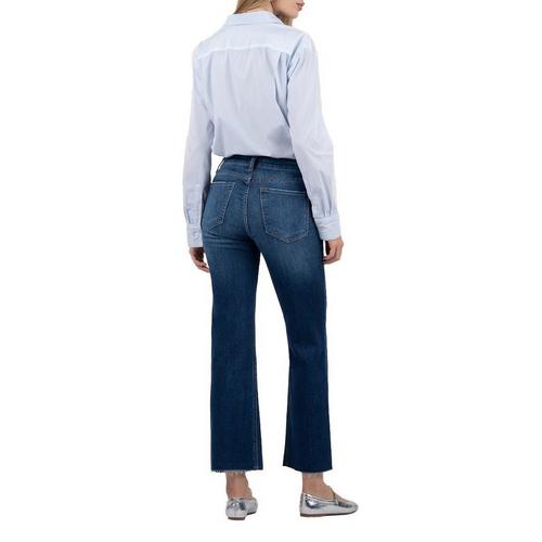 Women's KUT from the Kloth Kelsey Ankle Slim Fit Flare Ankle Jeans - Primary Image