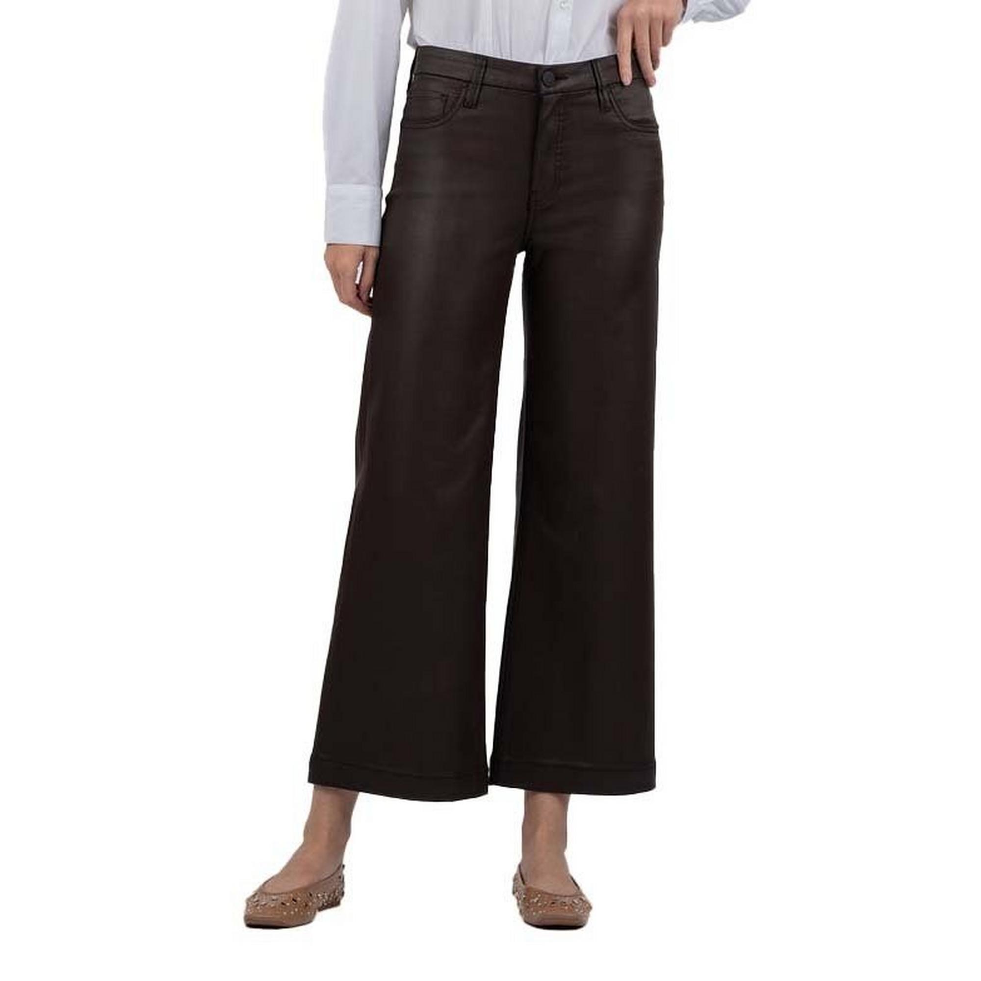Women's KUT from the Kloth Meg Coated Wide Leg Jeans