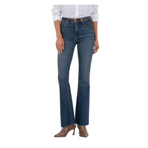 Women's KUT from the Kloth Stella Raw Hem Slim Fit Flare Jeans - Primary Image