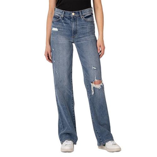 Women's KUT from the Kloth Sienna Relaxed Fit Wide Leg Jeans - Primary Image