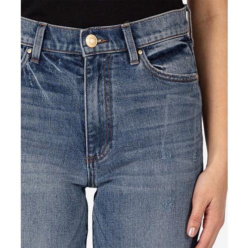 Women's KUT from the Kloth Sienna Relaxed Fit Wide Leg Jeans - Primary Image