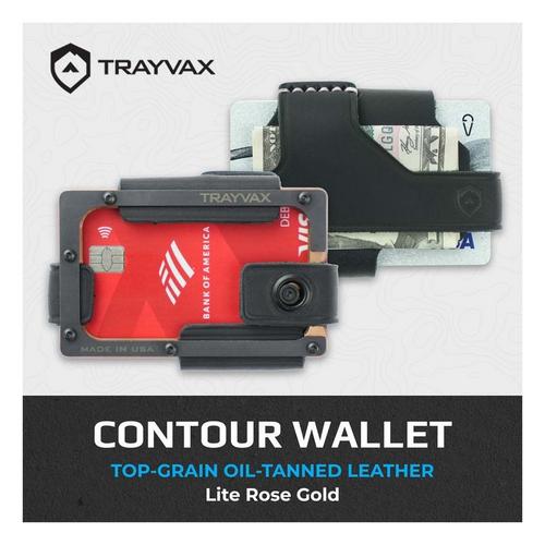 Trayvax Wallets Contour Cash Strap Wallet - Primary Image