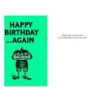 Bald Guy Greetings Happy BirthdayAgain Card - Thumbnail 2 of 2