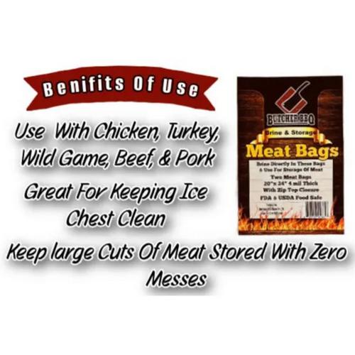 Butcher BBQ Turkey Brine and Meat Storage Bags - Primary Image